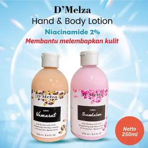 Body Lotion  - 250ml Membantu Mencerahkan Glowing Niacinamide Tubuh Vitamin Pencerah ,kulit Kering Memutihkan Hand & body