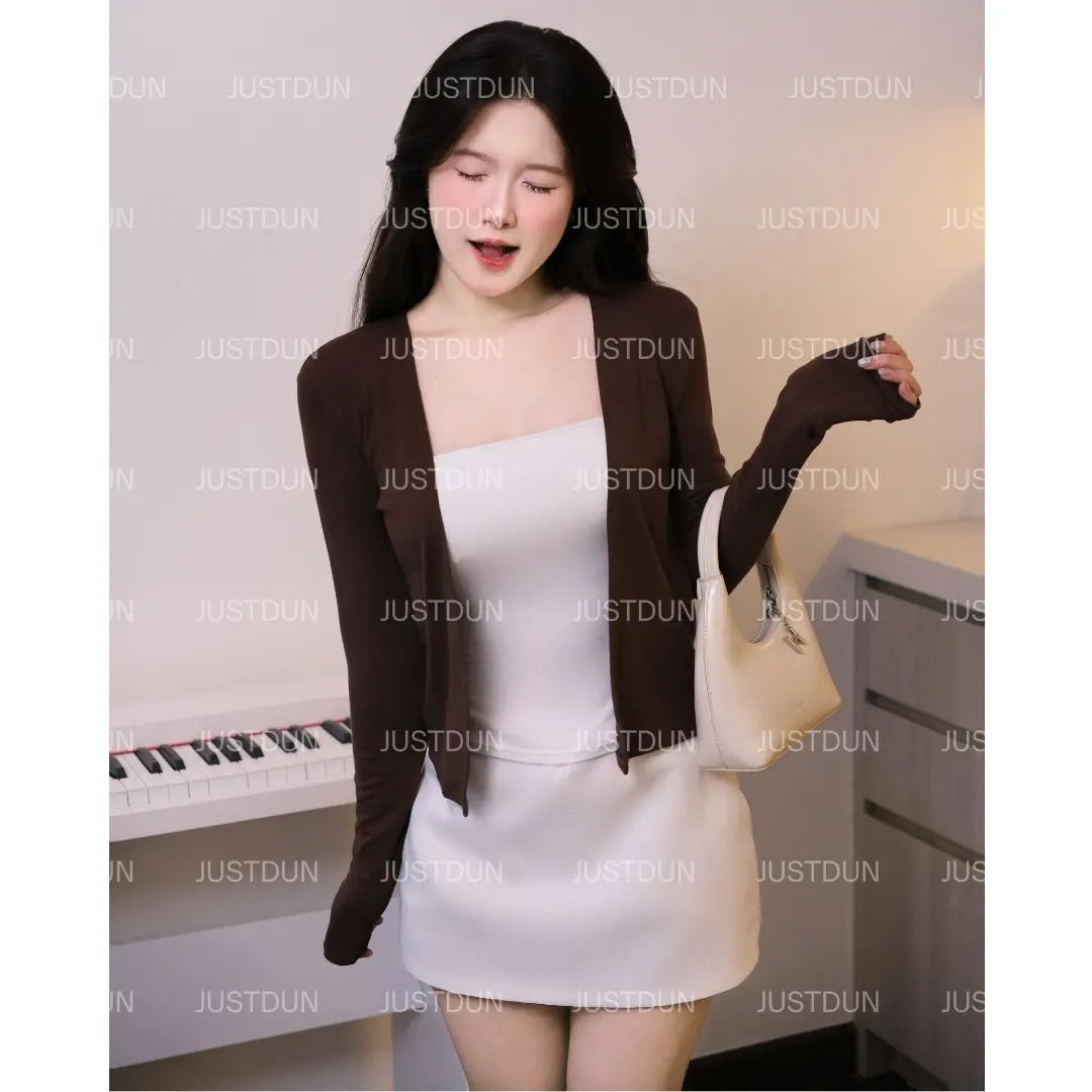 Áo Khoác Cardigan Nữ Dáng Dài JUSTDUN 304 - Vải Cotton Mịn, Mềm Mại, Thoải Mái, Dễ Phối Đồ | BigBuy360 - bigbuy360.vn