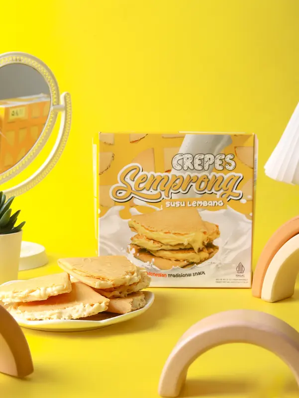 Semprong Susu Lembang - Keju Susu Kue Semprong Cemilan Oleh-Oleh Bandung 2