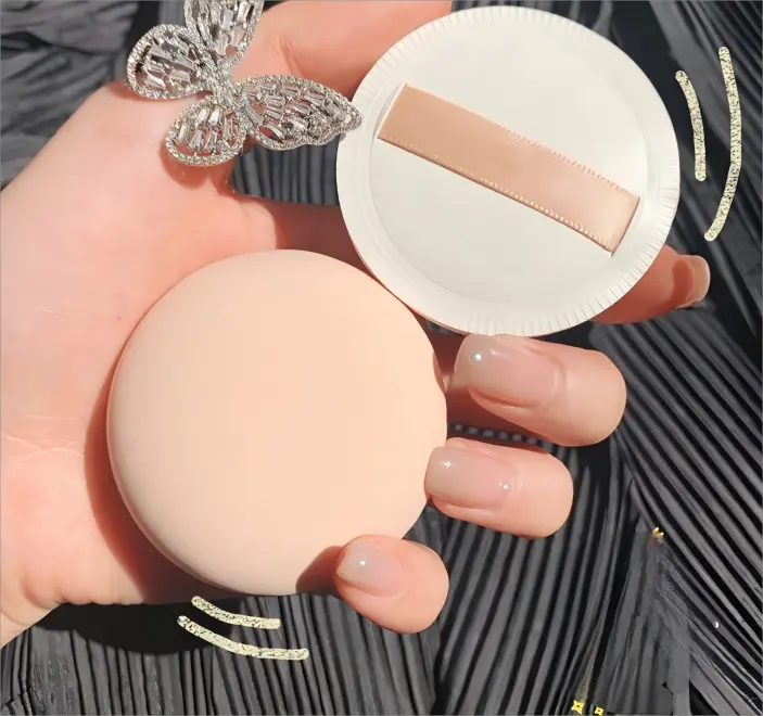 Cotton candy air cushion powder puff liquid foundation powder puff special makeup sponge powder puff does not eat powder dry wet dual-use
