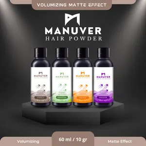 MANUVER HAIR POWDER MATTE TEXTURE HAIR VOLUME 60 ML/10 GRAM