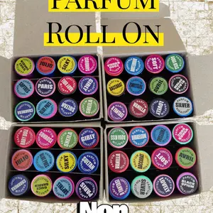 Minyak wangi Non Alkohol 1 lusin 12 pcs Parfum Roll on  Botol