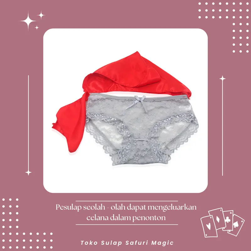 Alat Sulap Comedy Panties - Prank Celana Dalam - Sulap Comedy - Toko Sulap 2