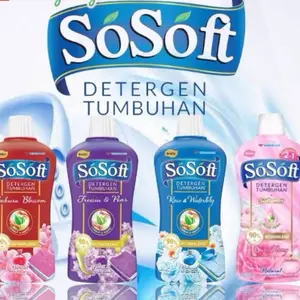 So Soft Detergen Tumbuhan 700 ml | Lebih Wangi dan Tahan Lama