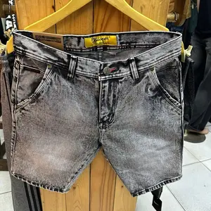 MC WISCER Celana Pendek Pria Jeans Model Skinny Bahan Denim Tebal Lembut Kualitas Premium Nyaman Dan Santai Tidak Luntur Resleting Kuat Anti Karat High Quality Real Picture Produk Original