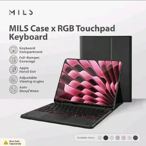 Mils case MC01RGBTPKB Bluetooth Ceritification keyboard case