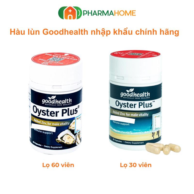   Tem phụ tiếng việt  Goodhealth Oyster Plus - Hàu Lùn Úc chính hãng  - Bổ sung kẽm cho nam - Nhập khẩu New Zealand 