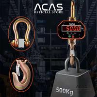Gambar ACAS OCS- PA Timbangan Gantung Remot Digital 10 TON Bahan Besi Timbang Barang Hewan Alat Free Charger LED Remote Kontrol Orange LCD Electronic Hanging Crane Scale 10ton - OCS-P dari ACASOFFICIALSTORE Kab. Tangerang 4 Tokopedia