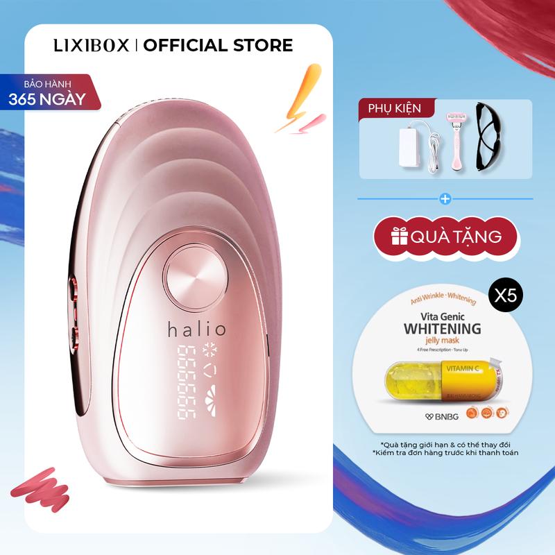 Máy Triệt Lông Băng Lạnh Cá Nhân Halio IPL Cooling Hair Removal Device - Phù hợp cho Da Nhạy Cảm - lixibox