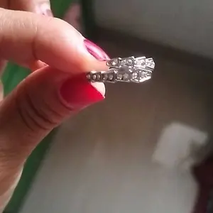 [Swawo] Cincin Wanita Halus dengan Desain Ular Sanca Terbuka Berhias Berlian Penuh A623