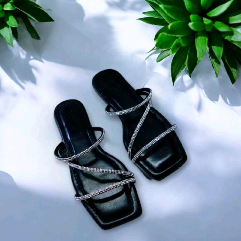 sandal wanita slempang blink kekinian Sendal Cewek Karet 1