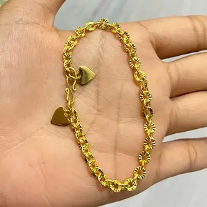 Gelang pecah kopi wanita koin mesin