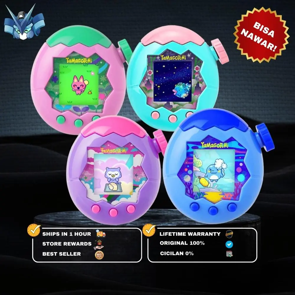 Tamagotchi Paradise Earth Virt l Pet to Wind Up - PINK LAND