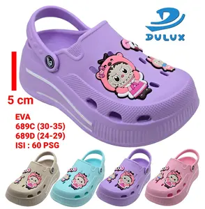 SANDAL LABUBU ANAK CEWEK PEREMPUAN KARET ANTI SLIP DULUX 689 C / D SENDAL RUMAH SENDAL JALAN