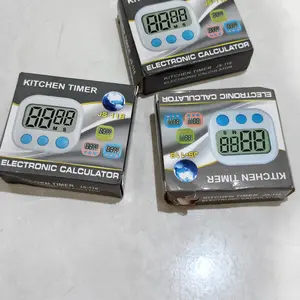 GTT Jam Stopwatch Timer Dapur LCD Alarm Mini Presisi Magnetik Kitchenware