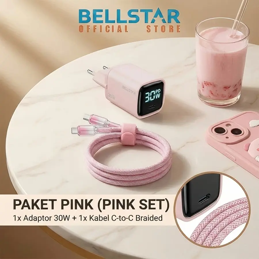30W pink set