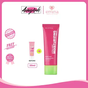 Emina Bright Stuff Moisturizing Cream 20 ml - Pelembab Wajah Mencerahkan
