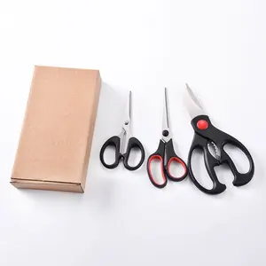 3pcs gunting dapur rumah tangga kantor serbaguna home office industial scissor tajam kuat