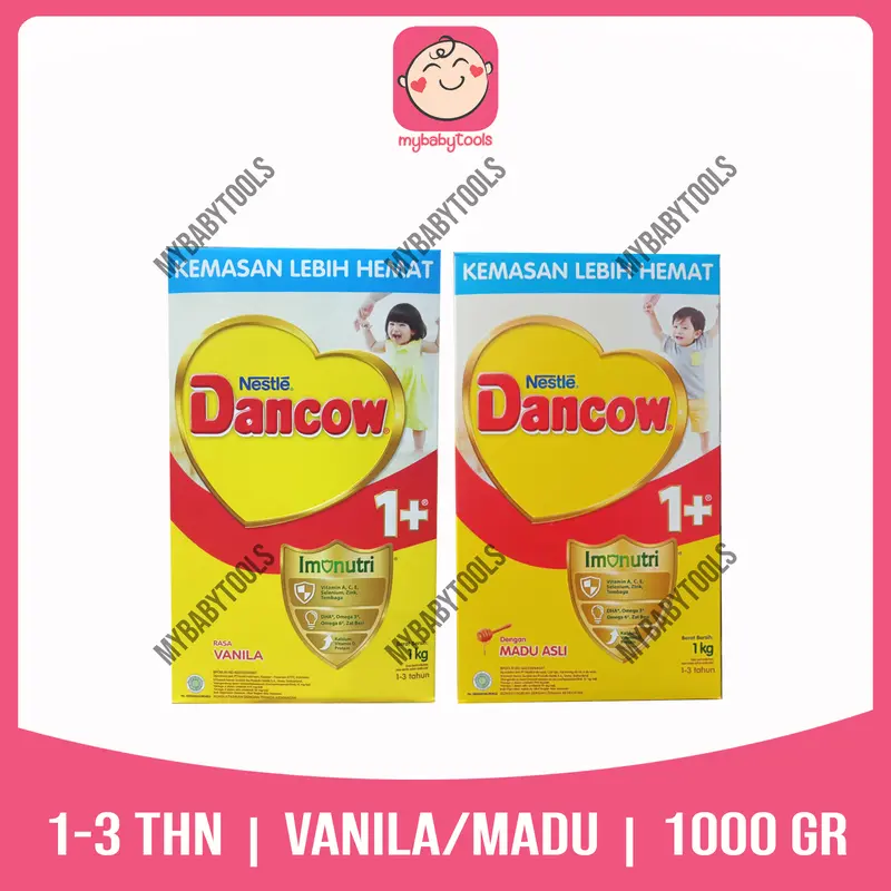 NESTLE DANCOW 1+ 3+ 5+ SUSU PERTUMBUHAN VANILA MADU 1-3 TAHUN 3-5 TAHUN 5-12 TAHUN BOX 1 KG 1