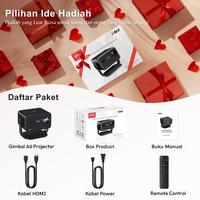 Gambar XGODY Gimbal A6 Smart Proyektor LCD - Android 14 - FHD 1080P -Transcreen built-in- AUTO Focus - Eye Protection - 500 ANSI - Gimbal N6 Pro dari XGODY.ID Kota Administrasi Jakarta Barat 4 Tokopedia