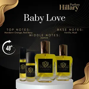 PARFUM REFILL BABY LOVE Wanginya Tahan Lama