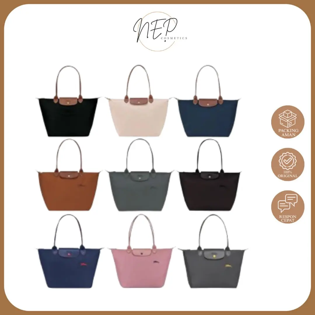 L C Tas Selempang Tote Bag Wanita Long Cham Fashion