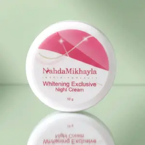 Nahda Skincare BPOM Original Cream Malam Mencerahkan Wajah Hitam Pencerah Pelembab Mengencangkan Muka Mengatasi Kulit Jenuh Efektif