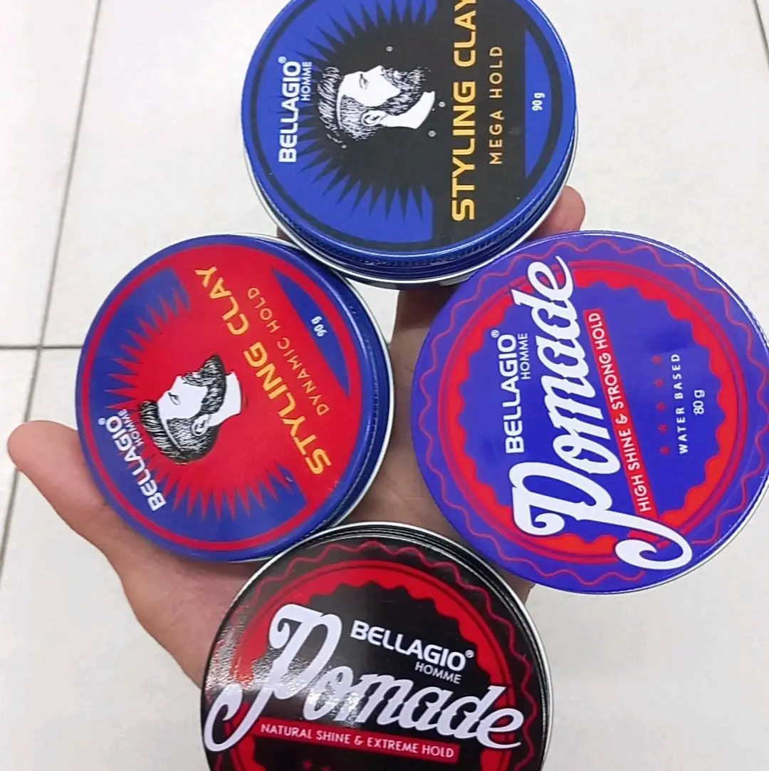 bellagio homme pomade natural shine 80 g hair wax