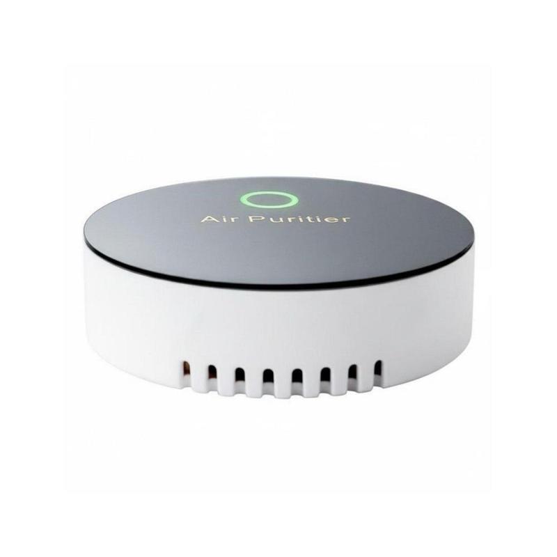 Máy lọc không khí mini cho ô tô, tạo ion âm, di động, dùng nguồn USB, giúp khử…