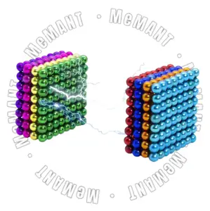 10pcs Mainan Anak Maghnet Kecil Size 3mm 5mm Warna Warni / Edukasi Motorik Sensorik
