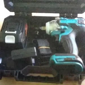 Impact wrench Cordless 588V 980NM Brushless bor impact baterai mesin impact buka baut Cordless Electric Wrench Rechargeable Torsi besar Mesin Bor