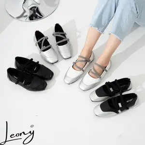 LEONY Laura Sepatu Ballerina Flatshoes Slip on Wanita