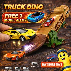 Mainan Anak Mobil Mobilan Truck Dino Deformation / Dinosaurus Deformation Car Toys Mainan
