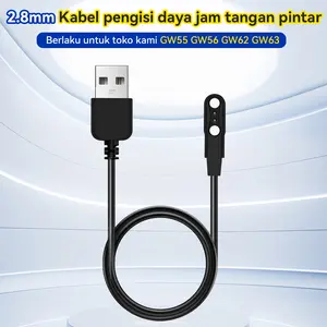 TMJ18 -   Charger smartwatch 2.8mm Charger jam tangan smartwatch Berlaku untuk: GW55/GW56/GW62/GW63 smartwatch
