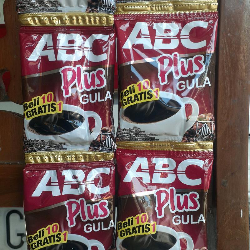 50 pcs kopi ABC plus gula,pas kopinya mantap rasanya 2