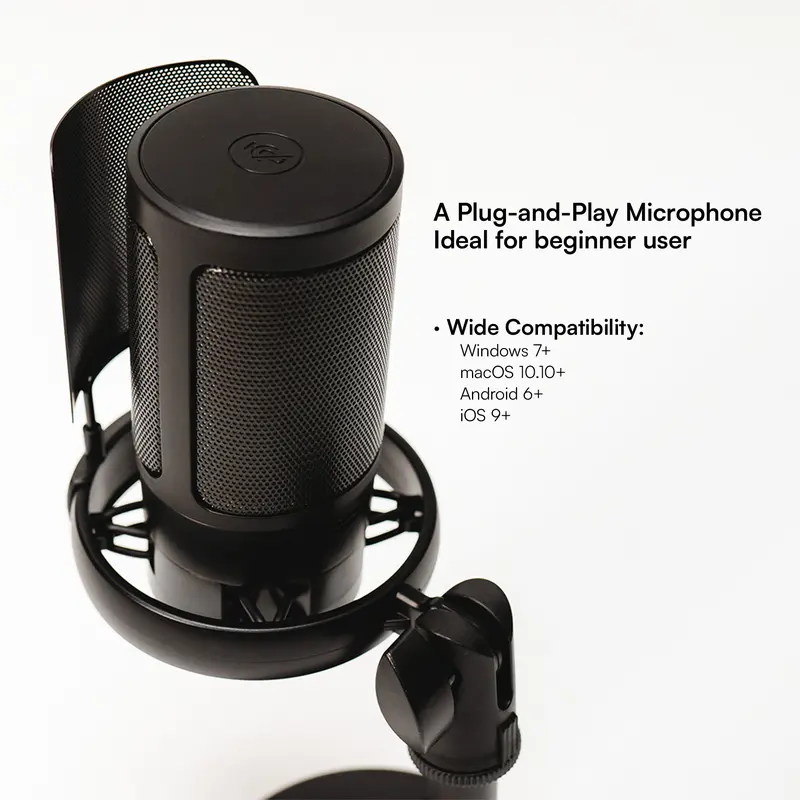 PODIUM C Condenser Microphone Type-C USB by Press Play 1