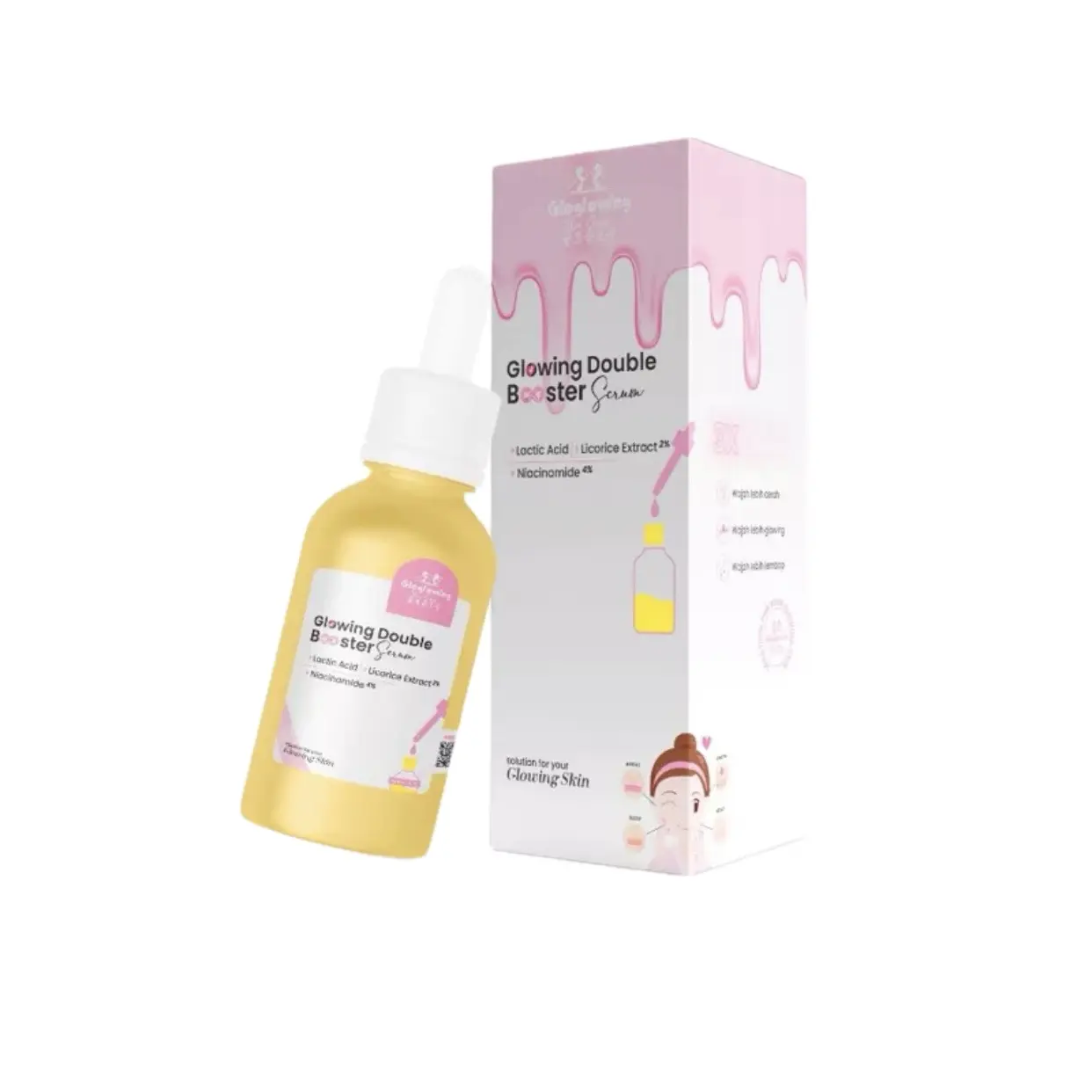 Gloglowing Glowing Double Booster Serum BPOM 10ml