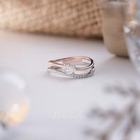Gambar Cincin Berlian Wanda - Nirmala - Ring - Oval 0.30 rose gold dari Wanda House Of Jewels Kota Administrasi Jakarta Pusat 3 Tokopedia