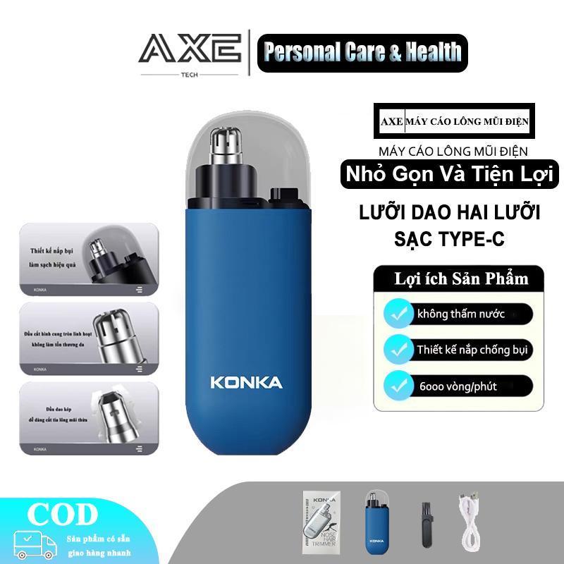 【COD Tông Đơ Cắt Lông Mũi Chạy Điện, Được Làm Bằng Chất Liệu ABS, Rửa Toàn Thân, Cạo Râu An Toàn Và Chính Xác, Được Trang Bị Nắp Che Bụi, Thích Hợp Cho Nam Và Nữ