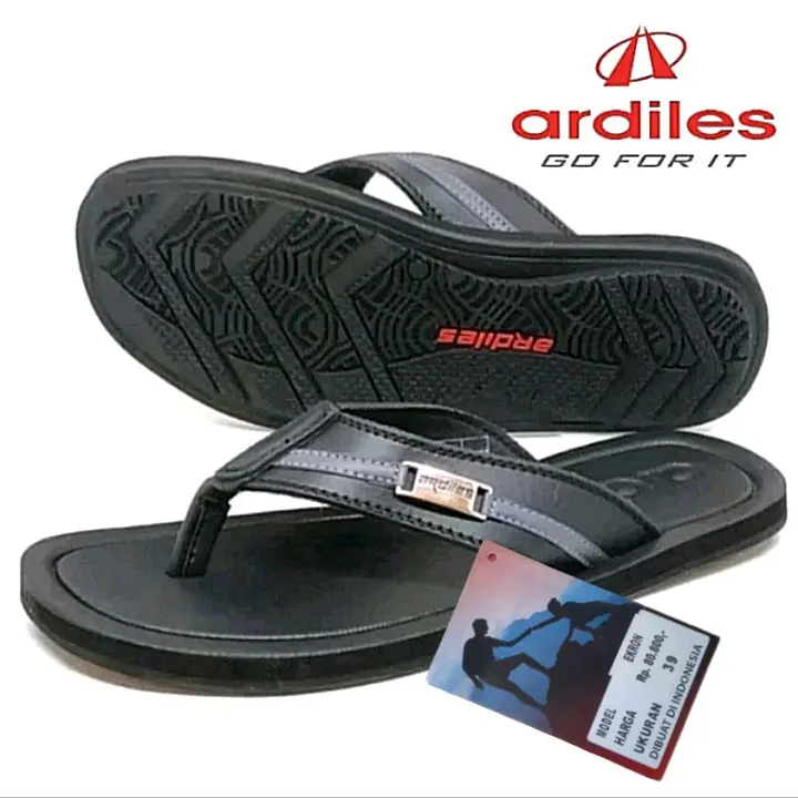 original  Sendal sandal ardiles EKRON size 38-43 / sandal cowok pria dewasa jepit kulit keren gaul original 100% branded kekinian murah Terbaru COD gratis ongkir 6