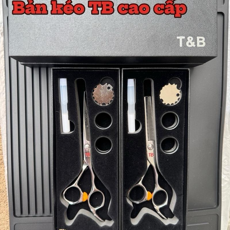 Bộ kéo cắt tóc TB Sassoon cao cấp 6.0 cắt cả nam cả nữ