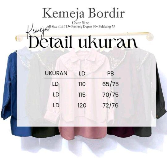 Kemeja Linen Bordir Wanita kemeja basic blouse atasan kemeja oversize wanita matt linen atasan wanita kekinian Baju Atasan Kemeja Linen Bordir Wanita kemeja basic blouse atasan kemeja oversize wanita matt linen atasan wanita kekinian Baju Atasan