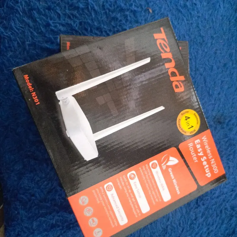 ROUTER REPEATER ACCESS POINT TENDA WIRELESS N300 0