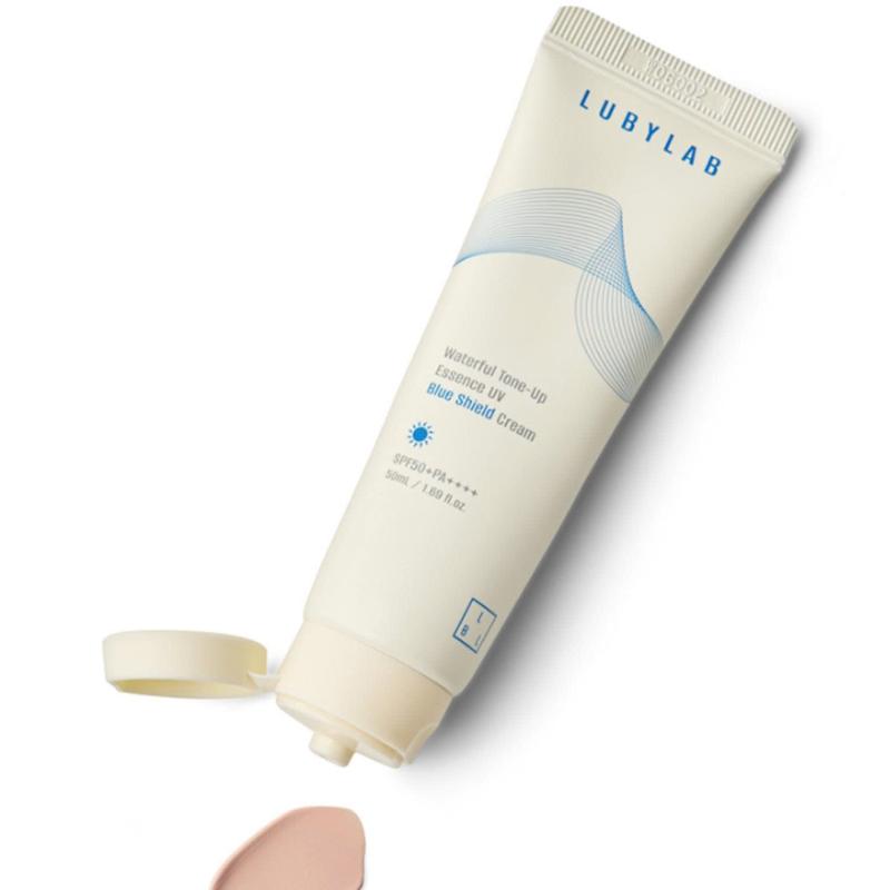   Hàng lỗi vỏ mất seal  Kem chống nắng nâng tông Lubylab Waterfull Tone-up Essence UV Blue Shield SPF50+ PA++++ 50ml 