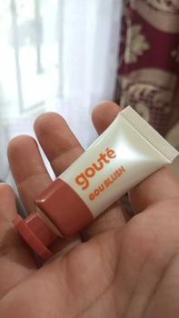 Product Review of [NEW SHADE] FS - gouté Goublush - All in One Cream Blush for Blush On, Eye Shadow & Color Corrector - Blendable │ High-Pigmented │ Lightweight from l**🍉 0