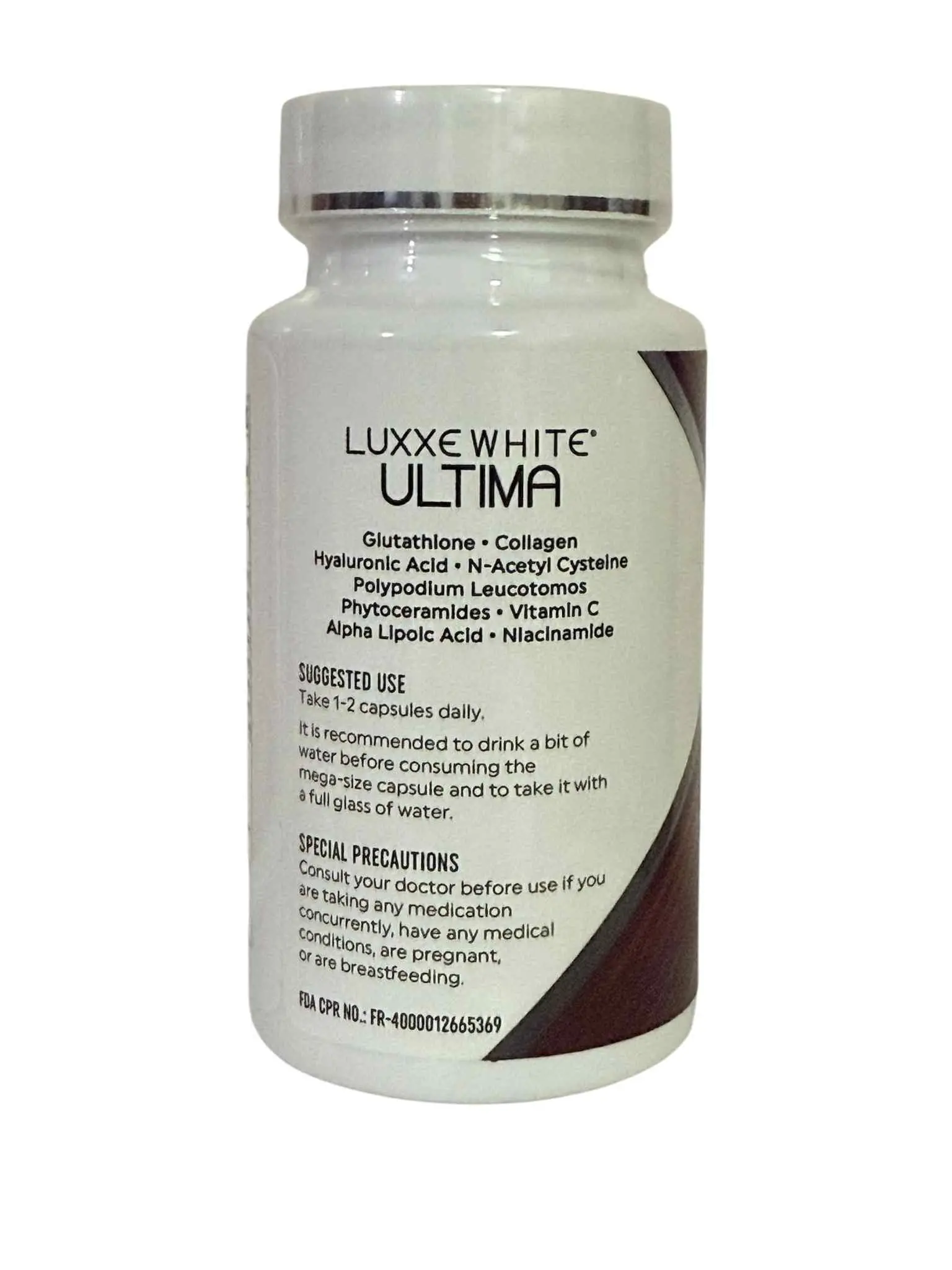 Frontrow Luxxe White Ultima 30 Capsules 1400mg - TikTok Shop Philippines Frontrow Luxxe White Ultima 30 Capsules 1400mg - TikTok Shop Philippines