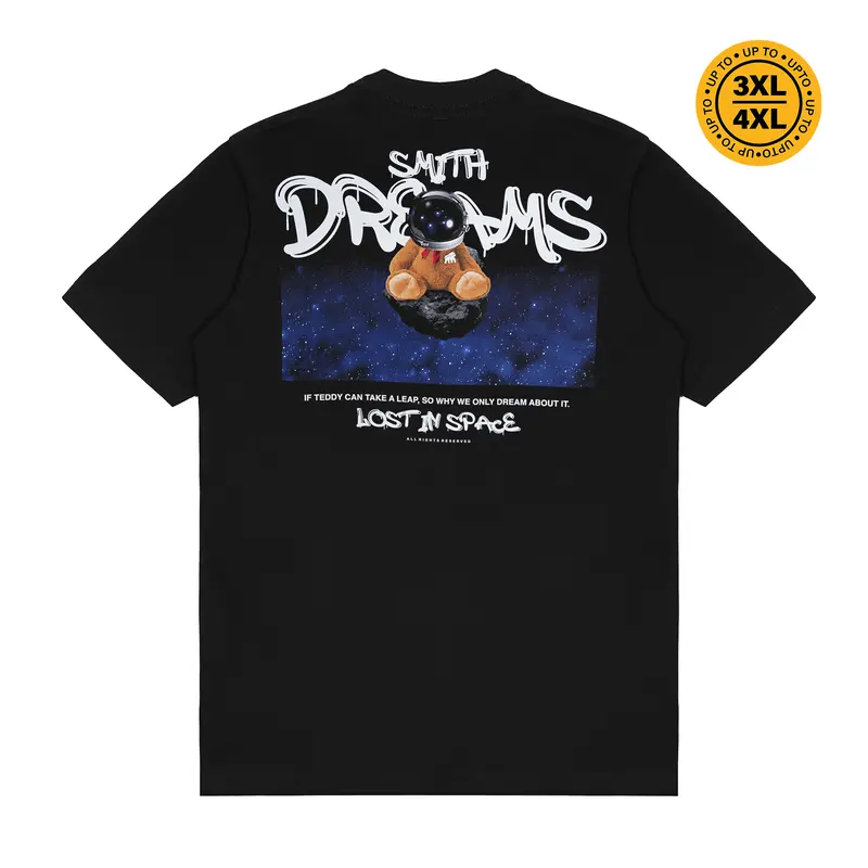 House of Smith T Shirt Dream Black #18 - Kaos Pria Lengan Pendek