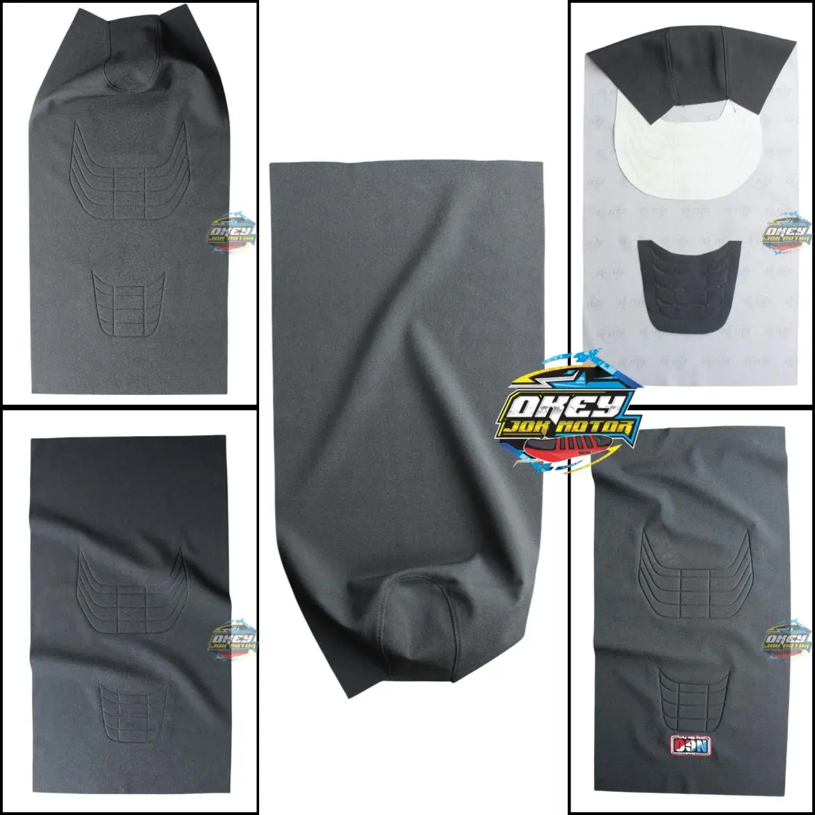 kulit jok motor amplas/kulit jok motor pasir/BAHAN SB-TECH