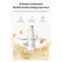 Gambar LUNALIFE Chopper Mini Bumbu Blender Kapsul / Chopper Elektrik 700ml SNI Officail Warranty MFP7 dari CALFI STORE Kota Makassar 5 Tokopedia