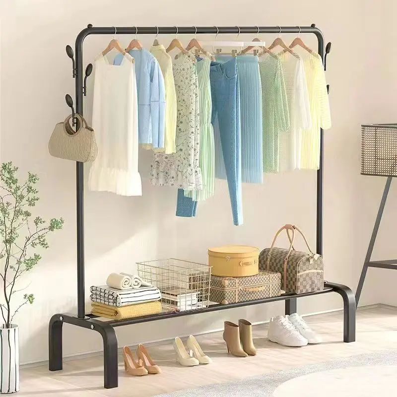 Gantungan Baju Besi Rak Pakaian Jemuran Baju Gantung Stand Hanger Display Model Gawang Non-Plastik / V6A1 0